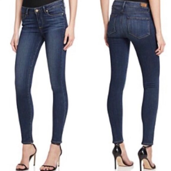 PAIGE | Ankle Peg Skinny Jeans in Eliza | EXCELLENT!!! - Picture 6 of 7